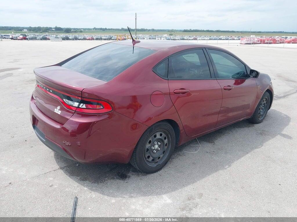 1C3CDFAA0FD281881 2015 DODGE DART photo no. 4