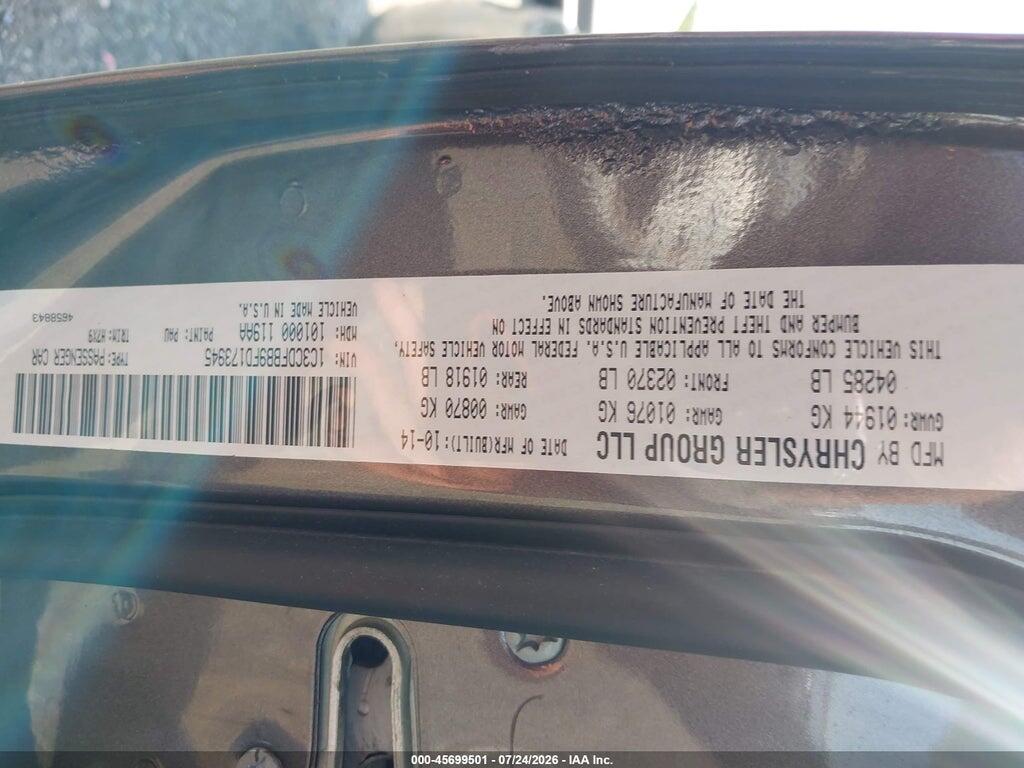1C3CDFBB9FD173945 2015 DODGE DART photo no. 9