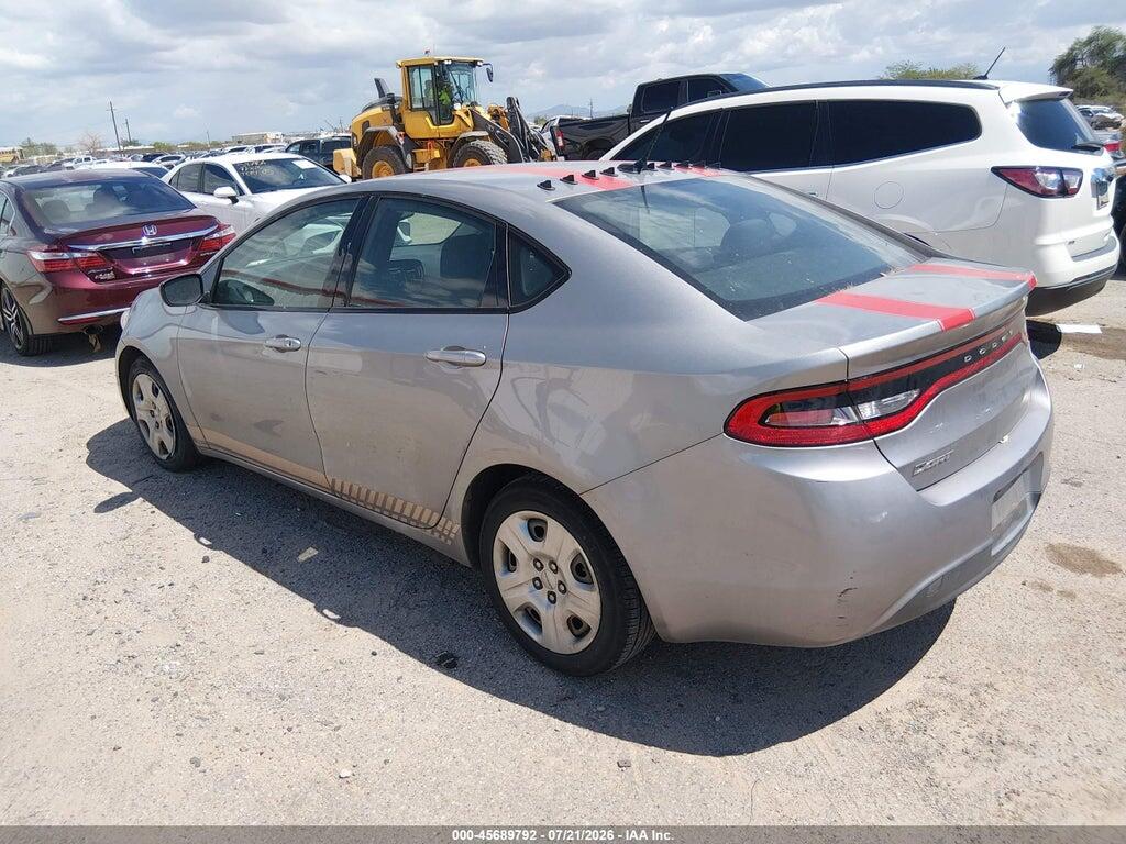 1C3CDFAA3FD146474 2015 DODGE DART photo no. 3