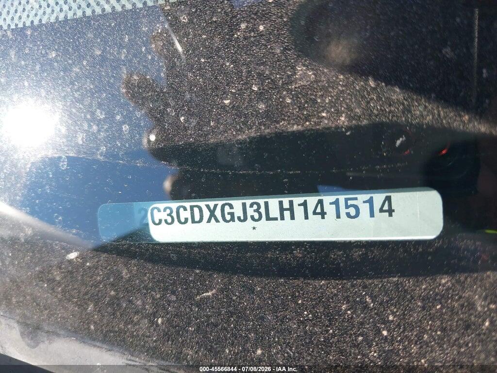 2C3CDXGJ3LH141514 2020 DODGE CHARGER photo no. 9