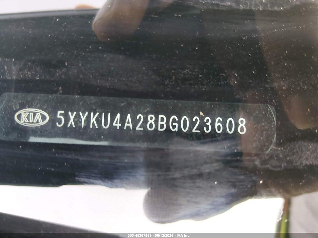 5XYKU4A28BG023608 2011 KIA SORENTO photo no. 9