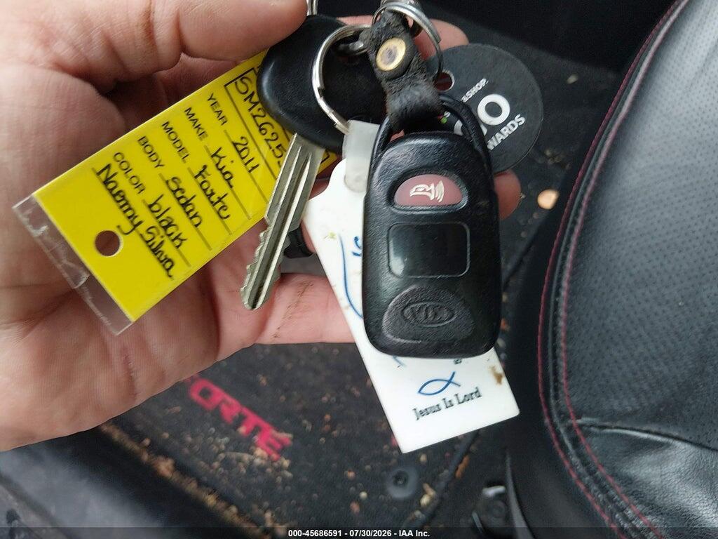 KNAFW4A30B5377309 2011 KIA FORTE photo no. 11