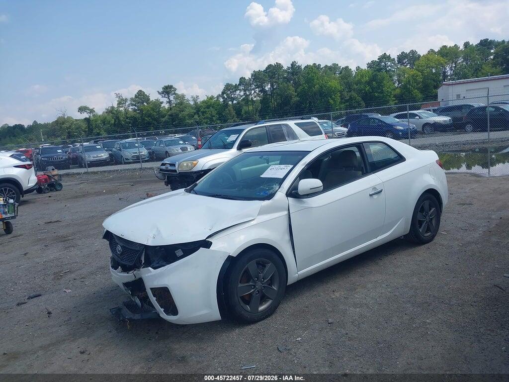 KNAFU6A20B5370918 2011 KIA FORTE KOUP photo no. 2