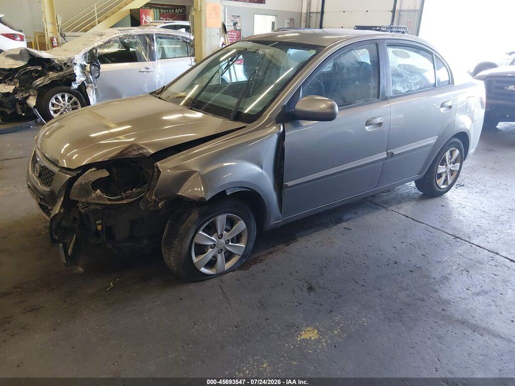 KNADH4A34B6734079 2011 KIA RIO photo no. 2
