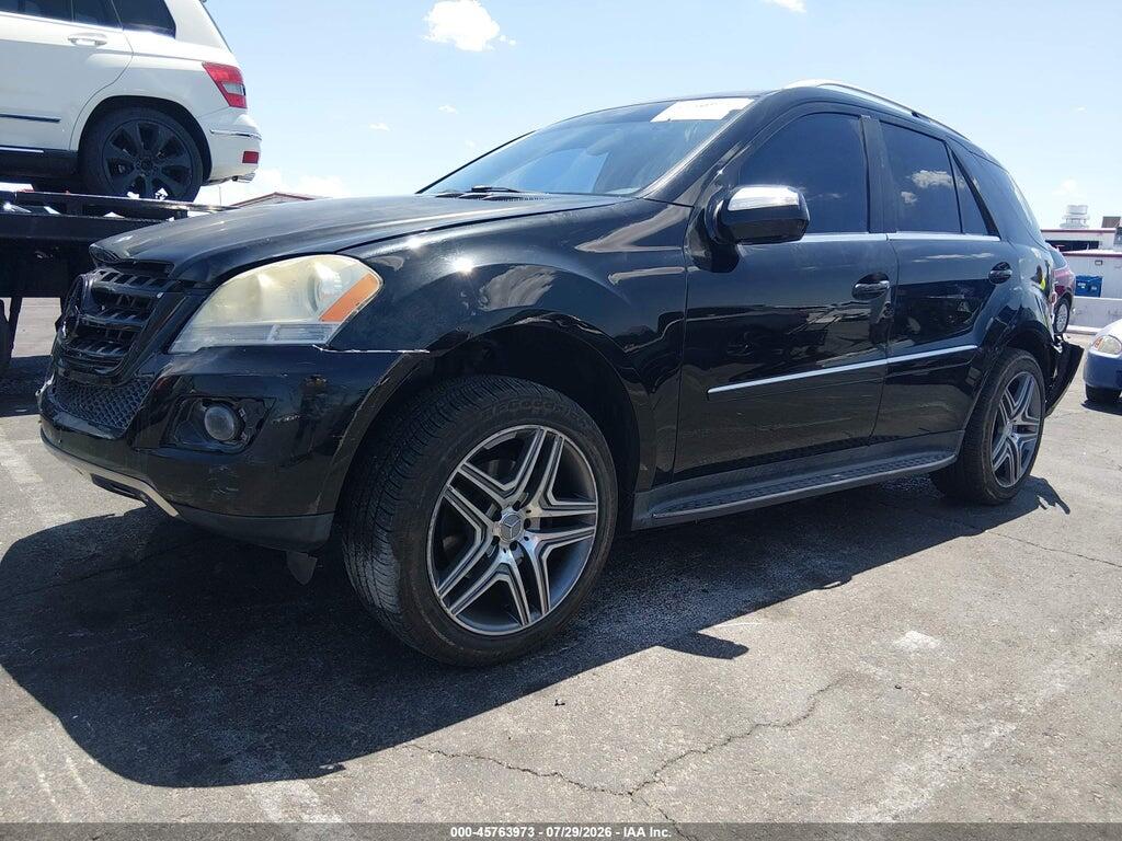 4JGBB5GB5AA597676 2010 MERCEDES-BENZ ML 350 photo no. 2
