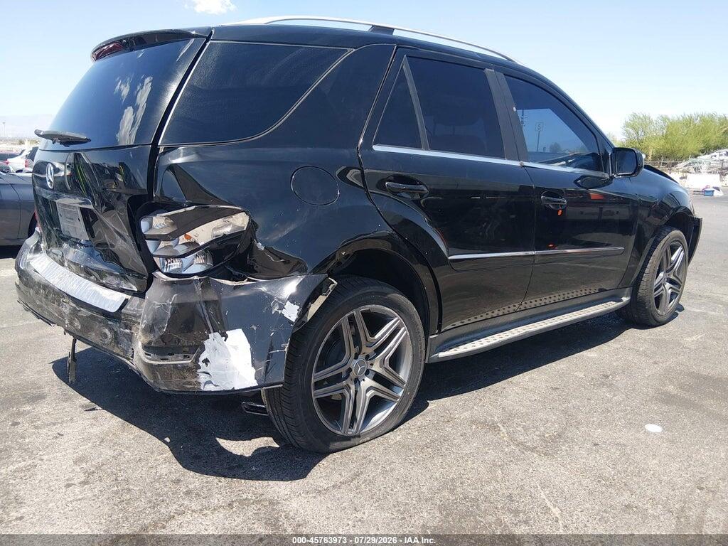 4JGBB5GB5AA597676 2010 MERCEDES-BENZ ML 350 photo no. 4