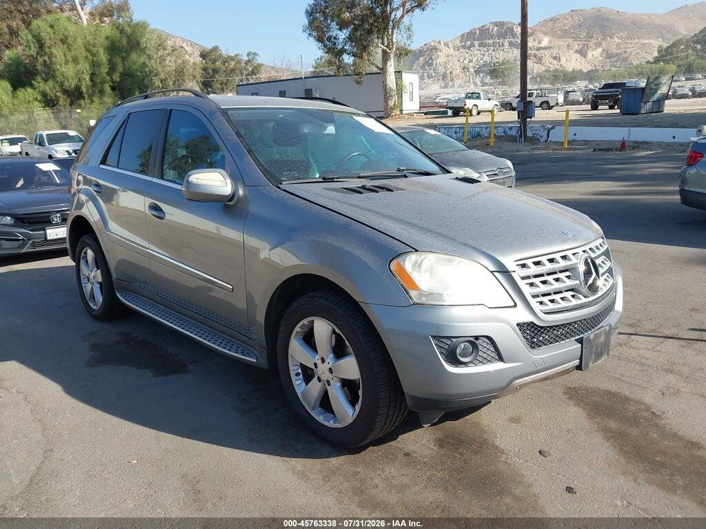 4JGBB5GB1AA561337 2010 MERCEDES-BENZ ML 350 photo no. 1