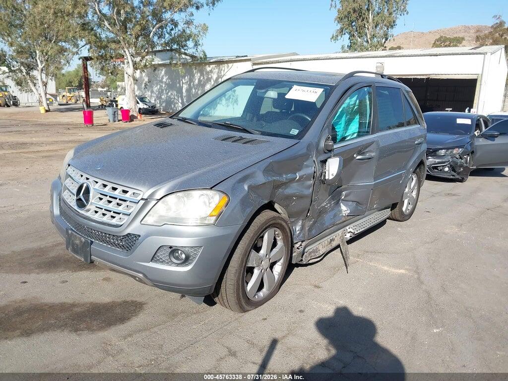 4JGBB5GB1AA561337 2010 MERCEDES-BENZ ML 350 photo no. 2