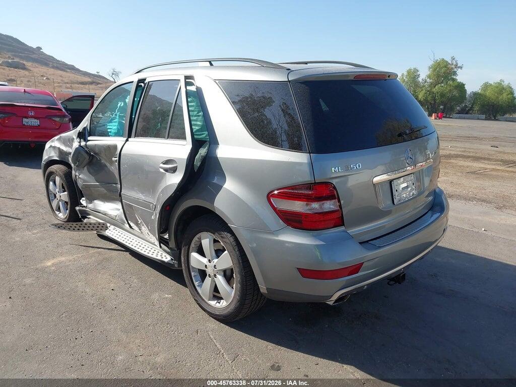 4JGBB5GB1AA561337 2010 MERCEDES-BENZ ML 350 photo no. 3
