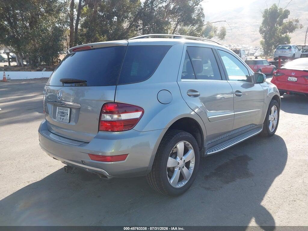 4JGBB5GB1AA561337 2010 MERCEDES-BENZ ML 350 photo no. 4