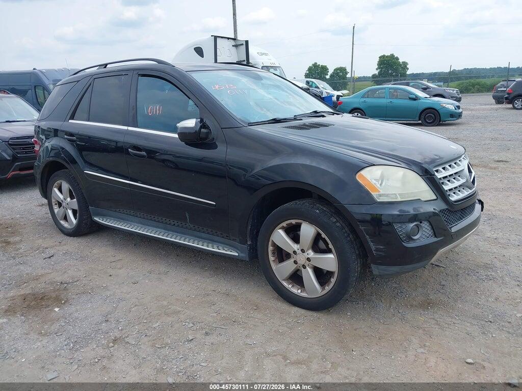 4JGBB8GB2AA617108 2010 MERCEDES-BENZ ML 350 photo no. 1
