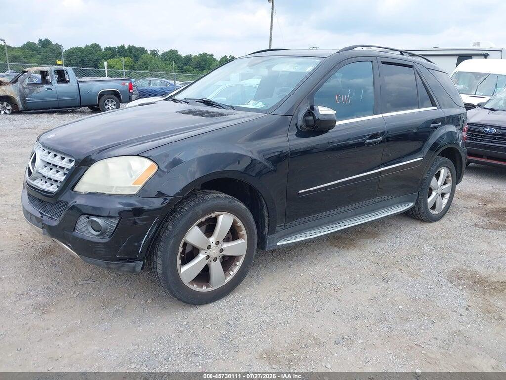 4JGBB8GB2AA617108 2010 MERCEDES-BENZ ML 350 photo no. 2