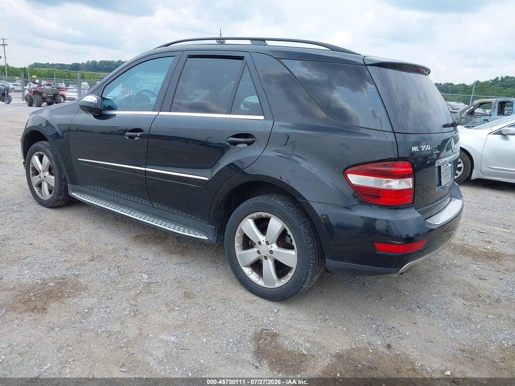 4JGBB8GB2AA617108 2010 MERCEDES-BENZ ML 350 photo no. 3