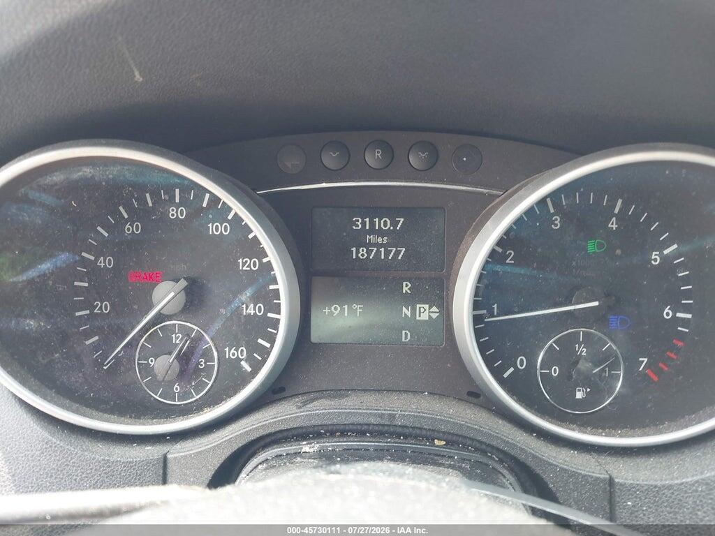 4JGBB8GB2AA617108 2010 MERCEDES-BENZ ML 350 photo no. 7