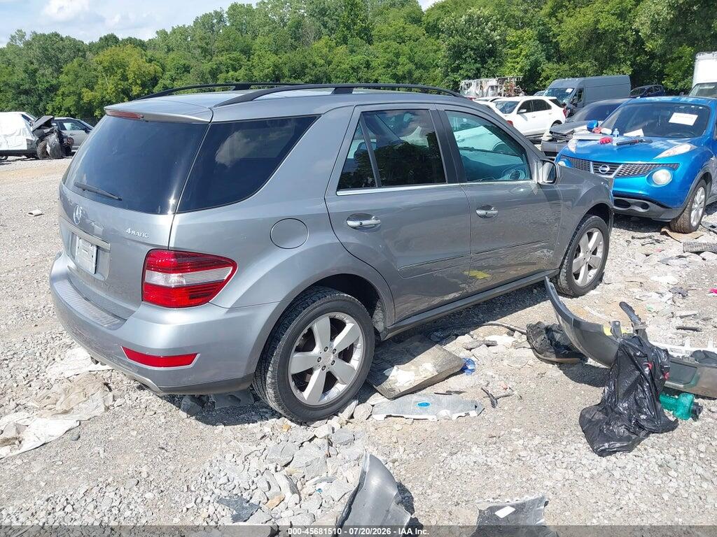 4JGBB8GB7AA561571 2010 MERCEDES-BENZ ML 350 photo no. 4