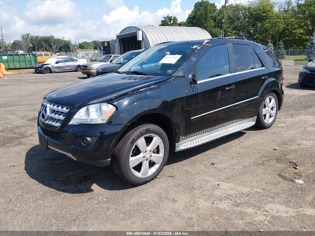 4JGBB8GB7AA577589 2010 MERCEDES-BENZ ML 350 photo no. 2