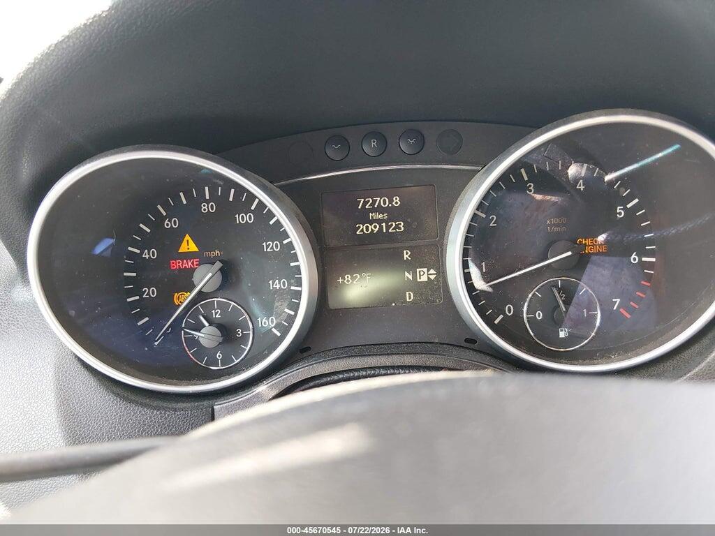 4JGBB8GB7AA577589 2010 MERCEDES-BENZ ML 350 photo no. 7