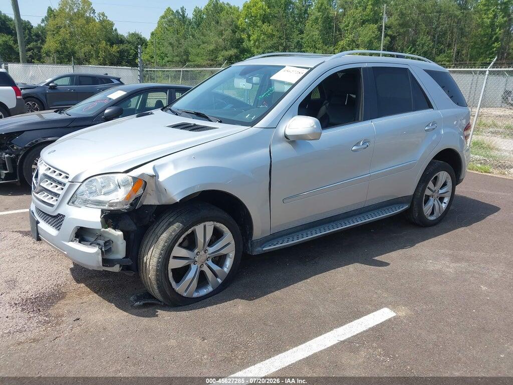 4JGBB8GB8AA603939 2010 MERCEDES-BENZ ML 350 photo no. 2