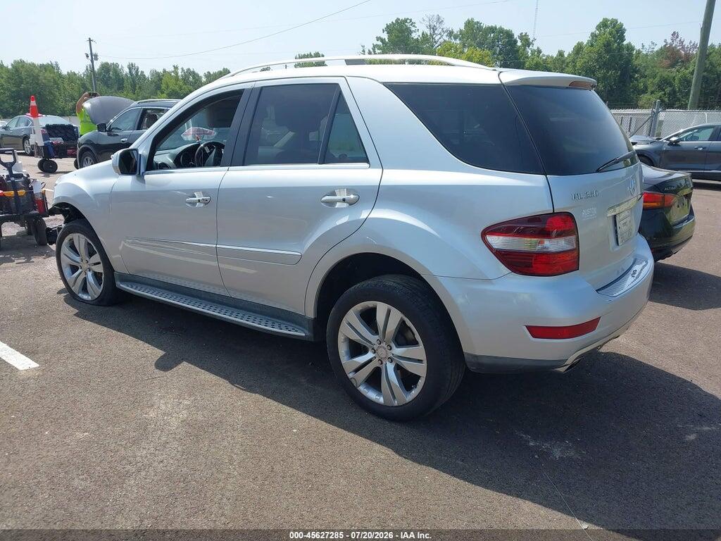 4JGBB8GB8AA603939 2010 MERCEDES-BENZ ML 350 photo no. 3