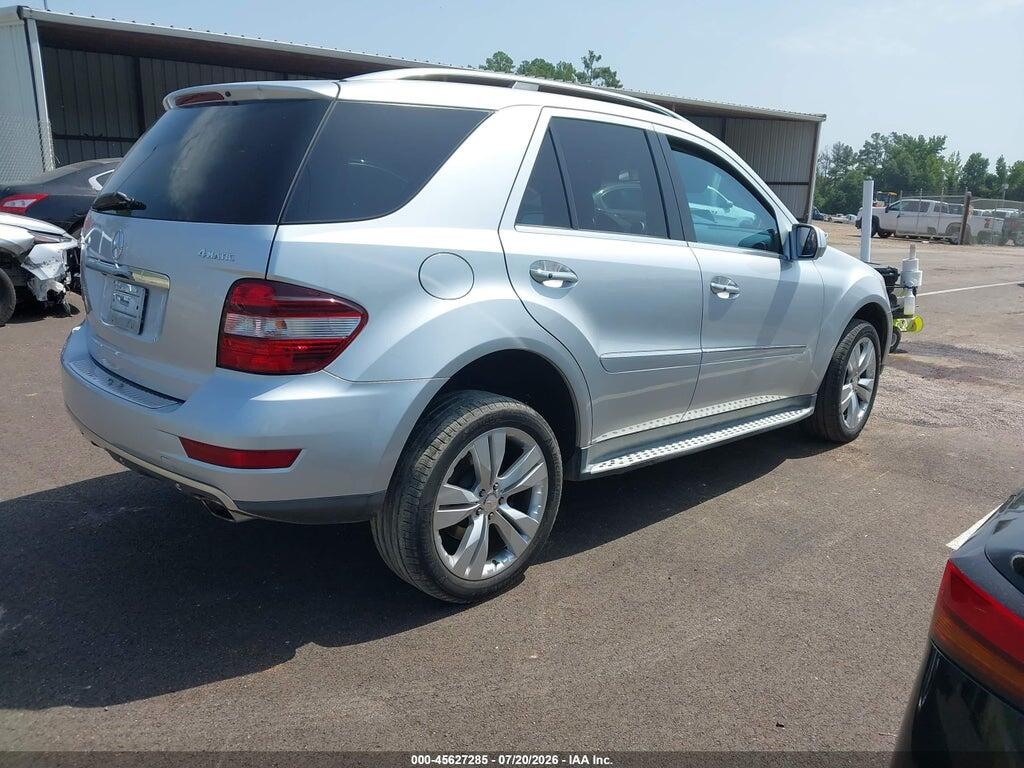 4JGBB8GB8AA603939 2010 MERCEDES-BENZ ML 350 photo no. 4
