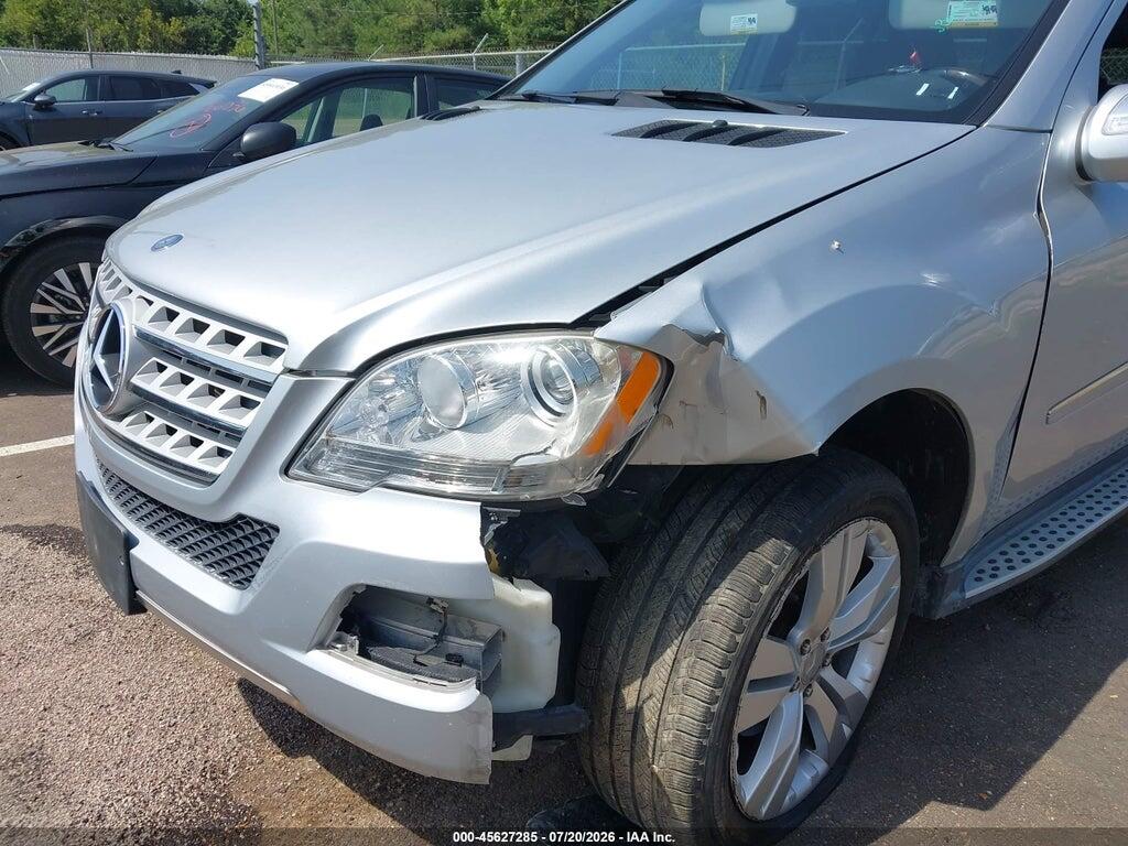 4JGBB8GB8AA603939 2010 MERCEDES-BENZ ML 350 photo no. 6