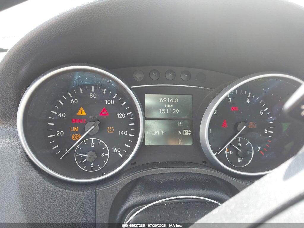 4JGBB8GB8AA603939 2010 MERCEDES-BENZ ML 350 photo no. 7