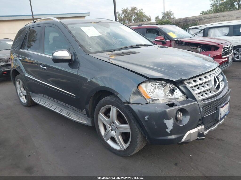 2010 MERCEDES-BENZ ML 550 4JGBB7CB7AA589189