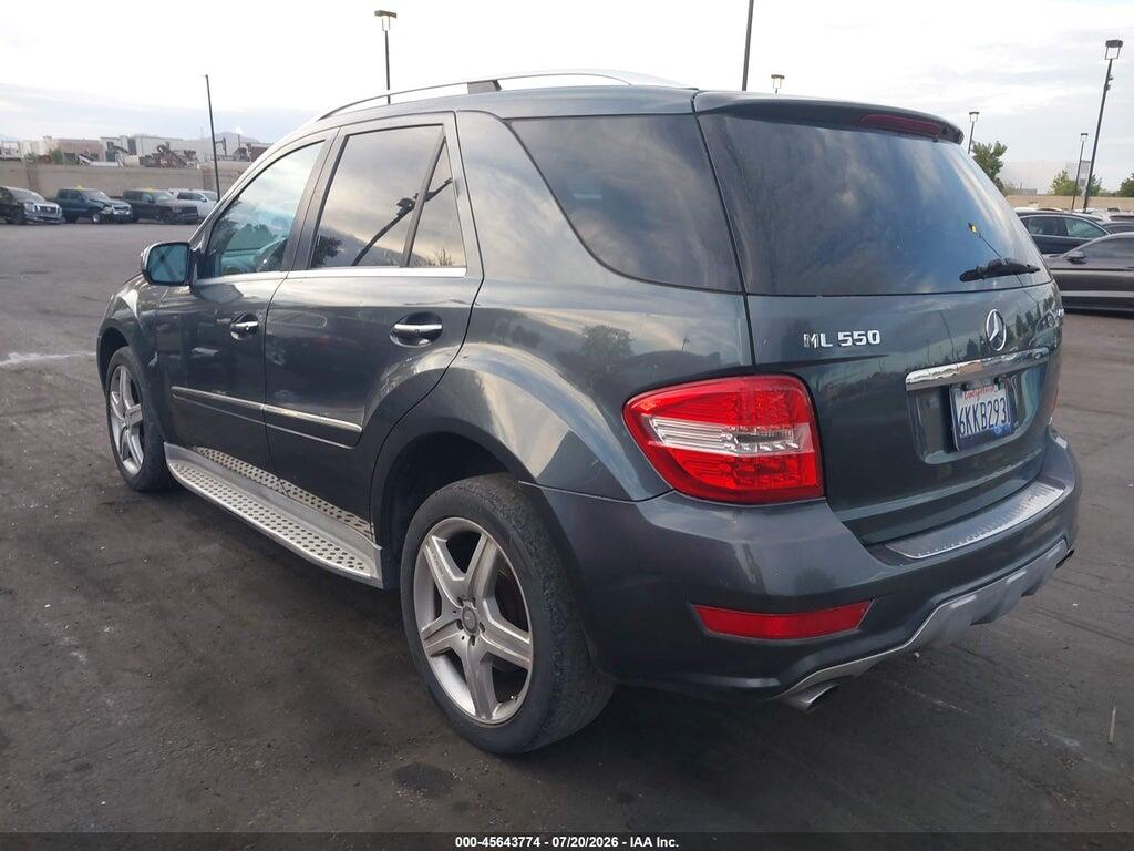 4JGBB7CB7AA589189 2010 MERCEDES-BENZ ML 550 photo no. 3