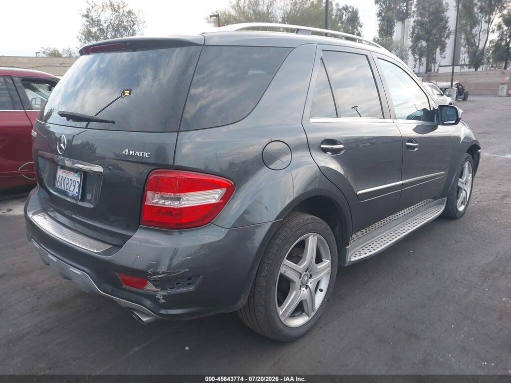 4JGBB7CB7AA589189 2010 MERCEDES-BENZ ML 550 photo no. 4