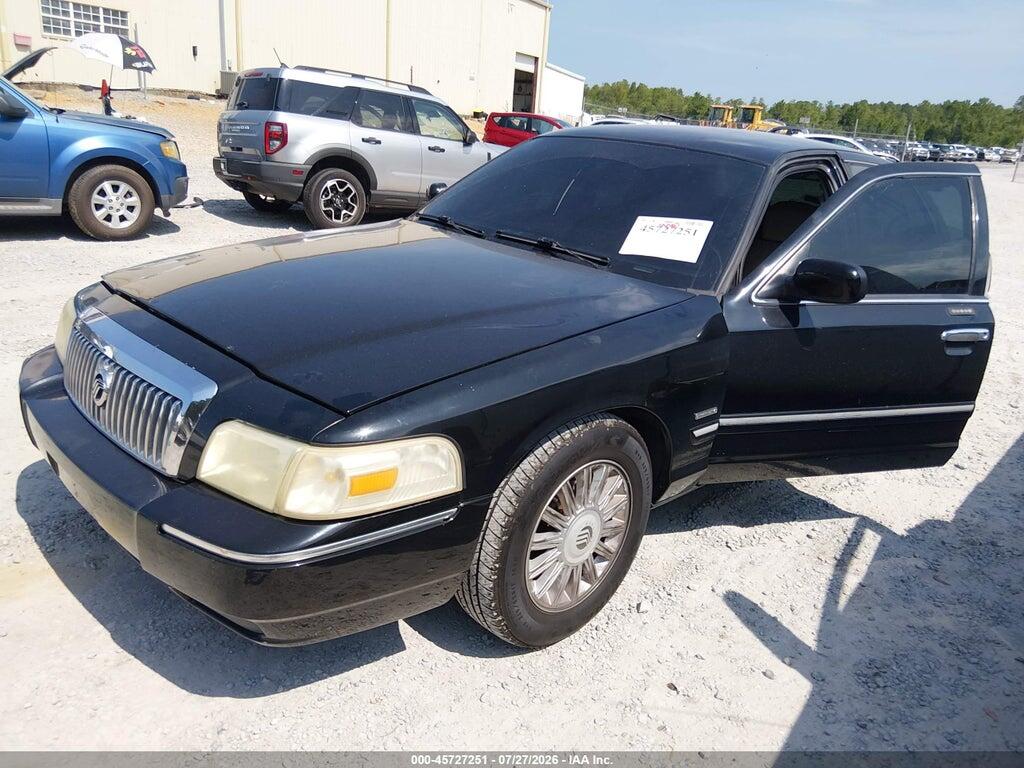 2MEBM7FV4AX609876 2010 MERCURY GRAND MARQUIS photo no. 2
