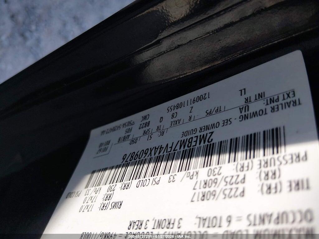 2MEBM7FV4AX609876 2010 MERCURY GRAND MARQUIS photo no. 9