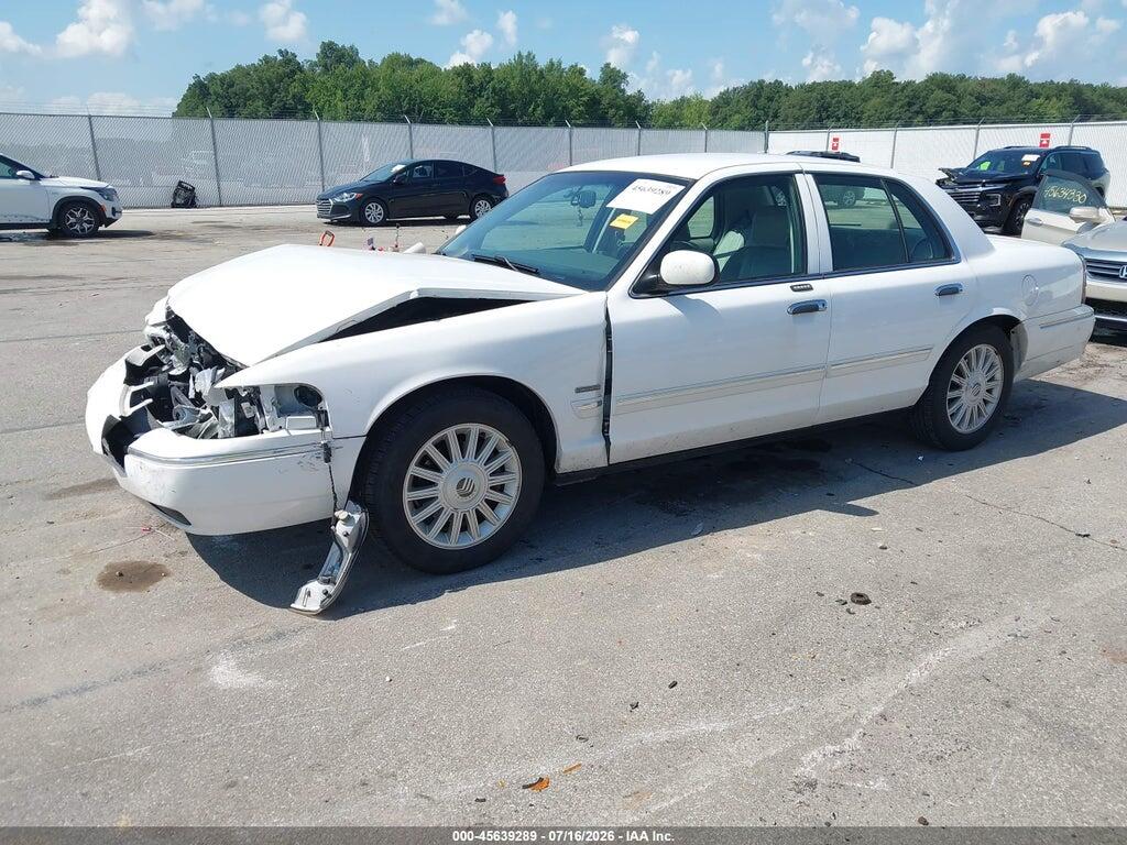 2MEBM7FV3AX609092 2010 MERCURY GRAND MARQUIS photo no. 2