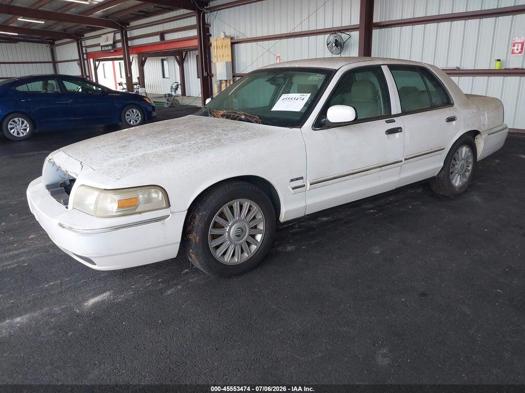 2MEBM7FV8AX614840 2010 MERCURY GRAND MARQUIS photo no. 2