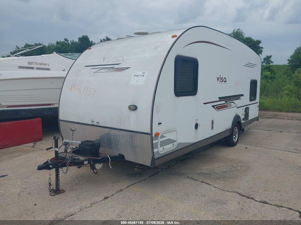 1NL1DTH28D1028719 2013 GULFSTREAM VISA 19RDS TRAVEL TRAILER photo no. 2