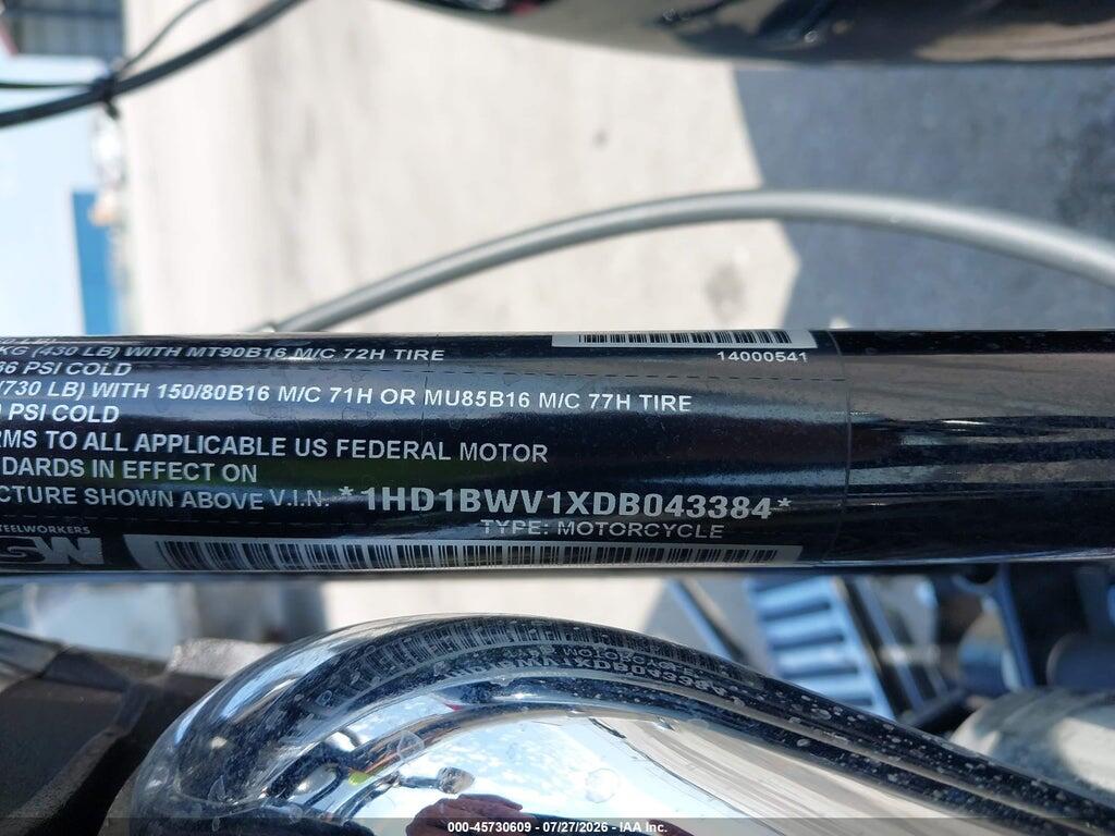 1HD1BWV1XDB043384 2013 HARLEY-DAVIDSON FLSTC photo no. 10
