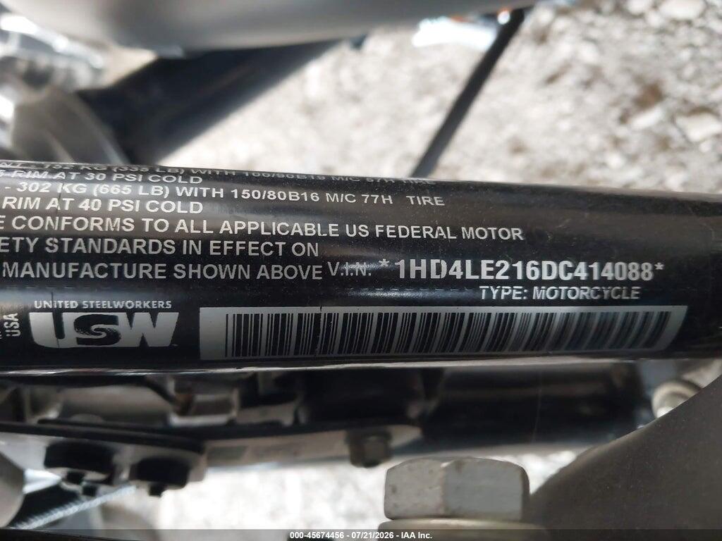 1HD4LE216DC414088 2013 HARLEY-DAVIDSON XL883 photo no. 10