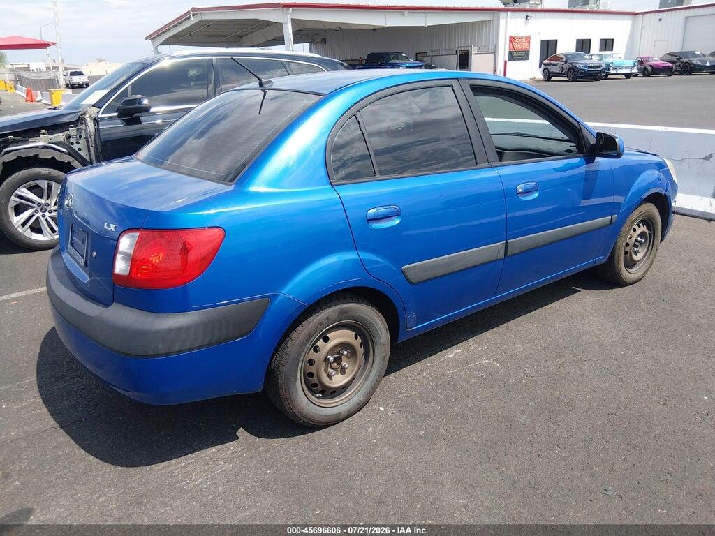 KNADE123486325109 2008 KIA RIO photo no. 4