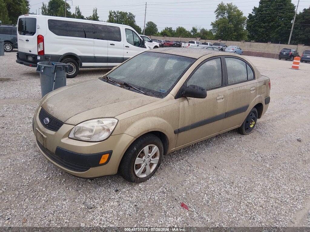 KNADE123386320080 2008 KIA RIO photo no. 2