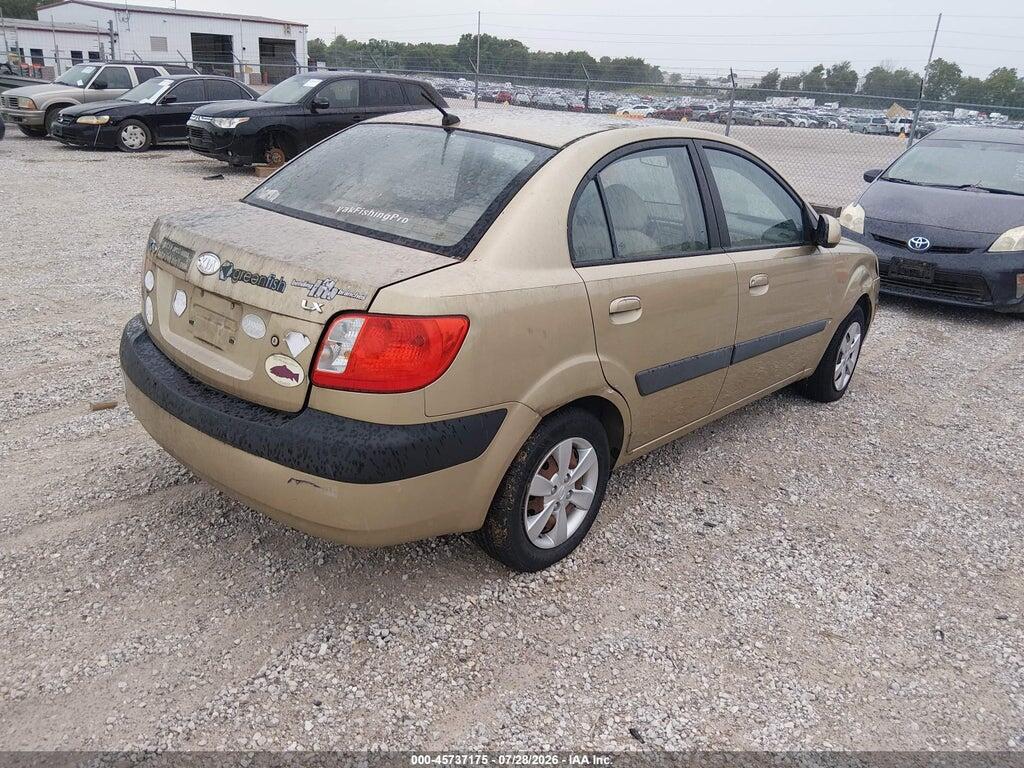 KNADE123386320080 2008 KIA RIO photo no. 4