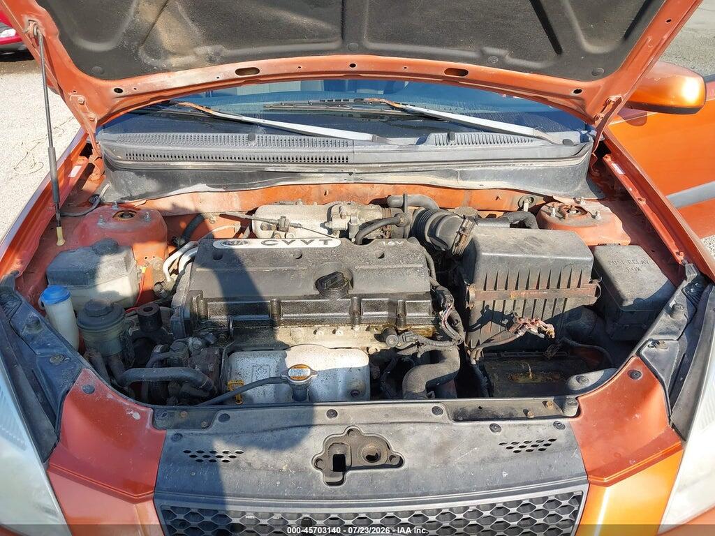 KNADE123786337822 2008 KIA RIO photo no. 10