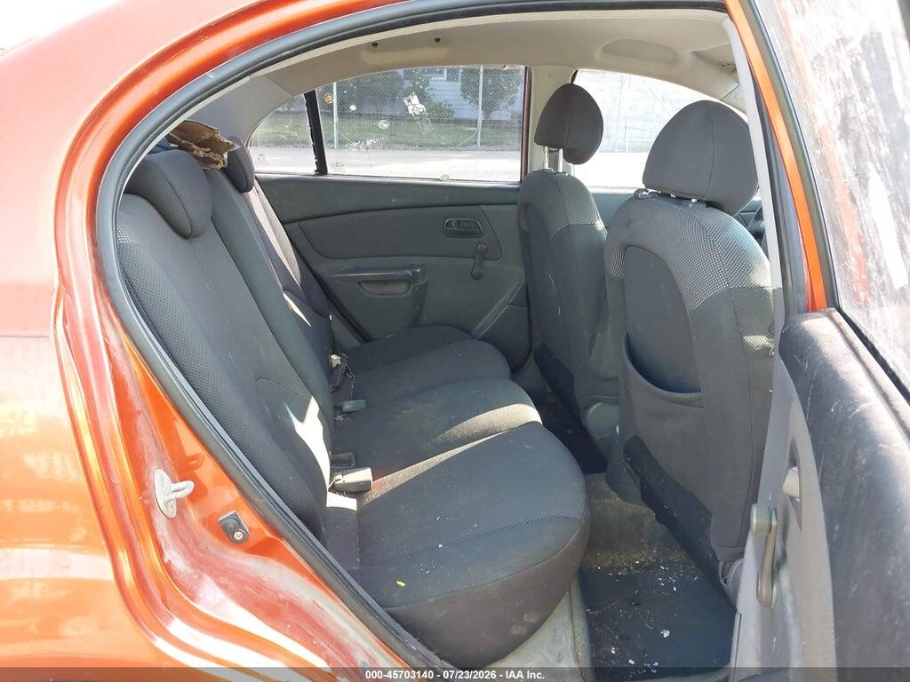 KNADE123786337822 2008 KIA RIO photo no. 8