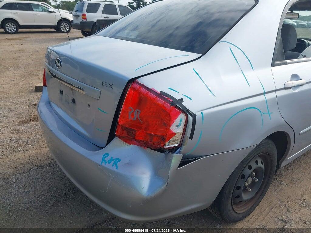 KNAFE121685509268 2008 KIA SPECTRA photo no. 12