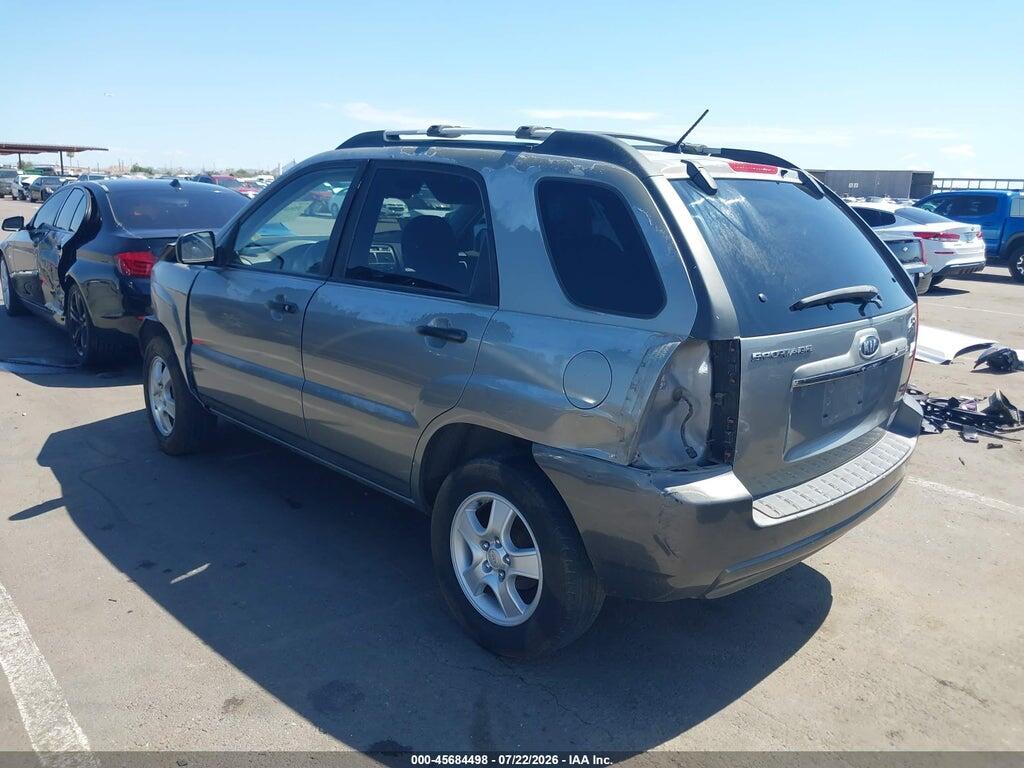KNDJF724887540646 2008 KIA SPORTAGE photo no. 3