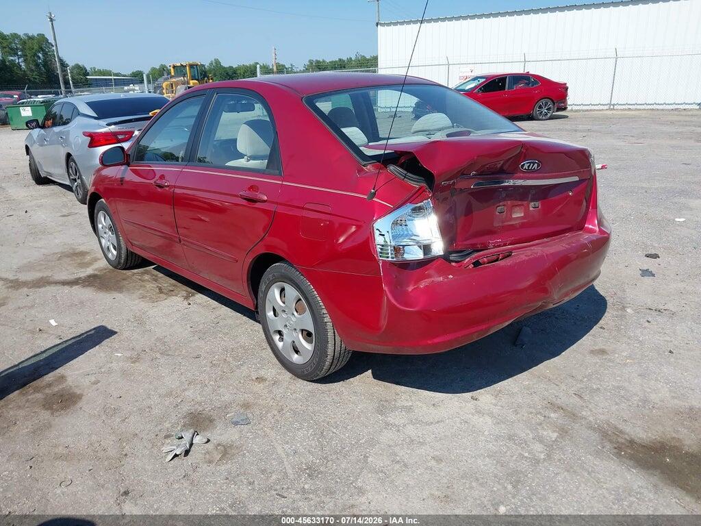 KNAFE122185558533 2008 KIA SPECTRA photo no. 3