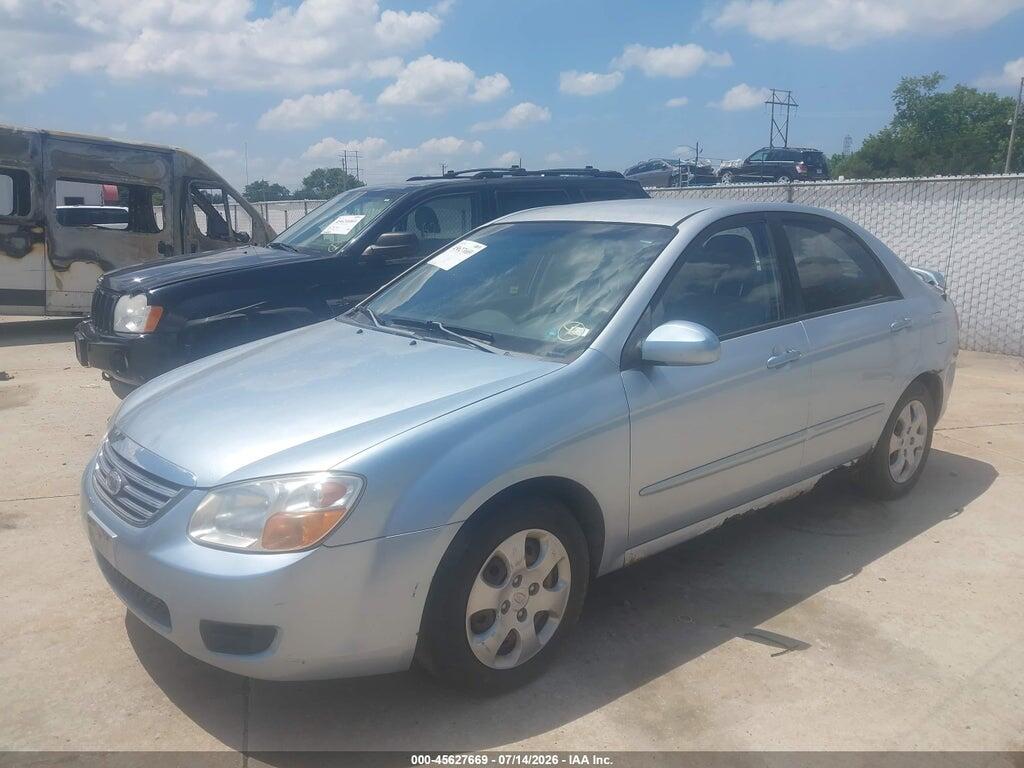 KNAFE121885519543 2008 KIA SPECTRA photo no. 2