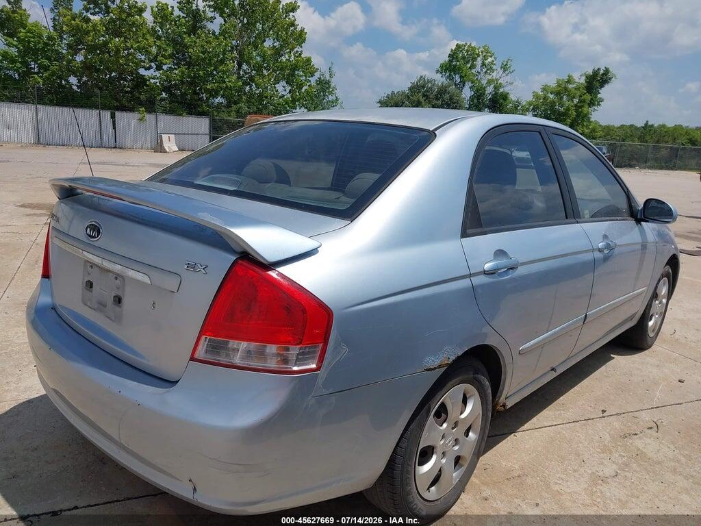 KNAFE121885519543 2008 KIA SPECTRA photo no. 4