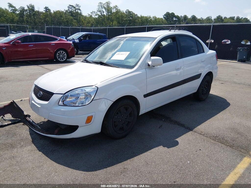 KNADE123X86299521 2008 KIA RIO photo no. 2