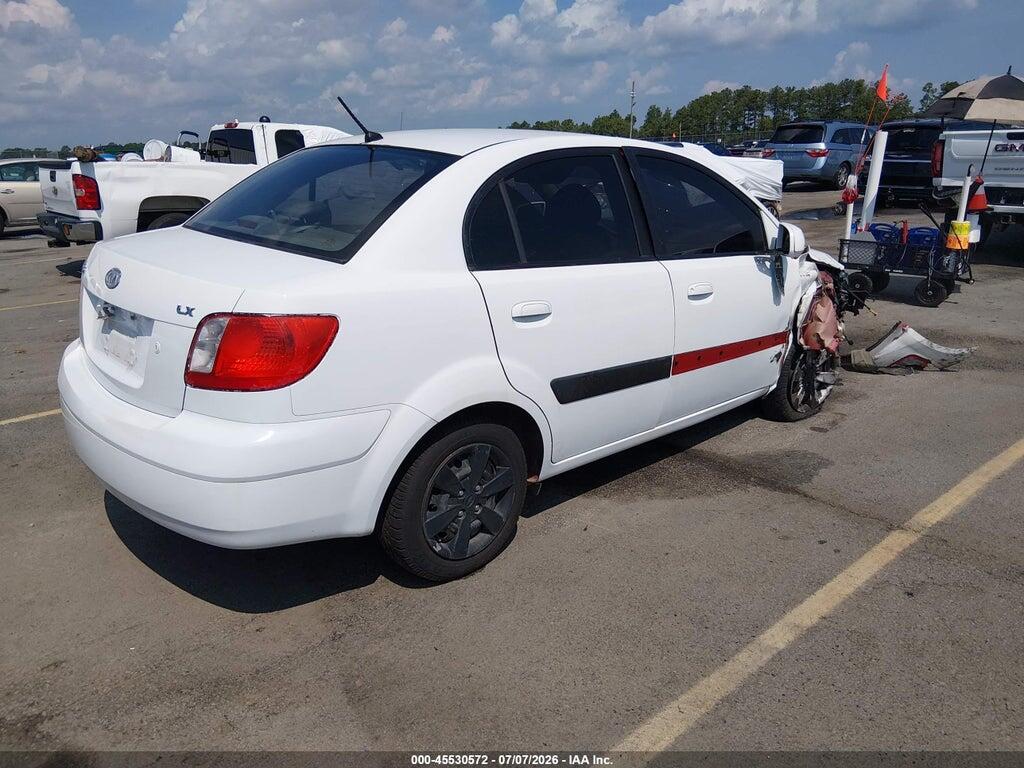 KNADE123X86299521 2008 KIA RIO photo no. 4