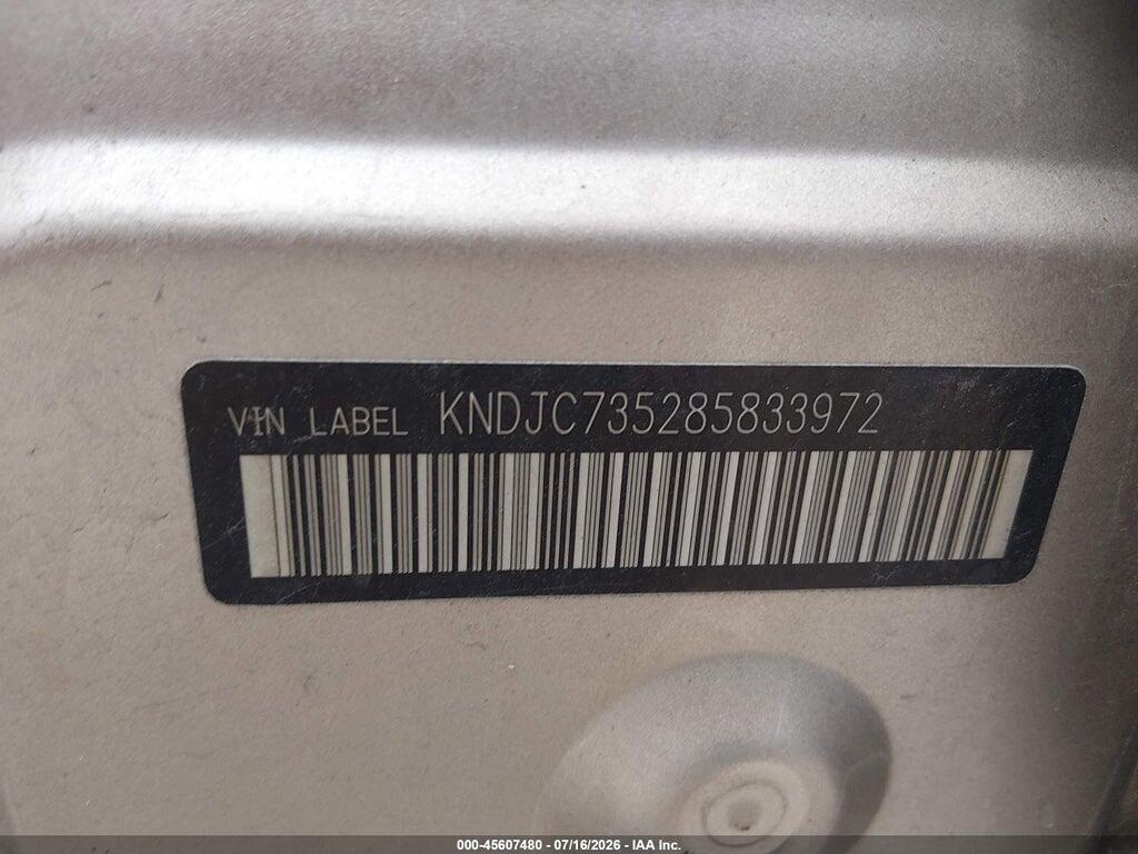 KNDJC735285833972 2008 KIA SORENTO photo no. 9