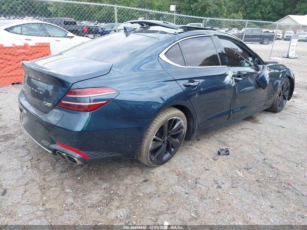 KMTG34TA7PU104412 2023 GENESIS G70 photo no. 4
